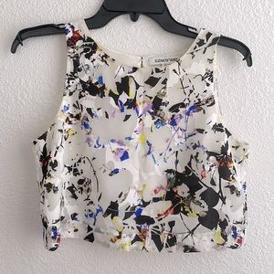 Elizabeth & James colorful crop top, XS